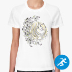 Женская спортивная футболка