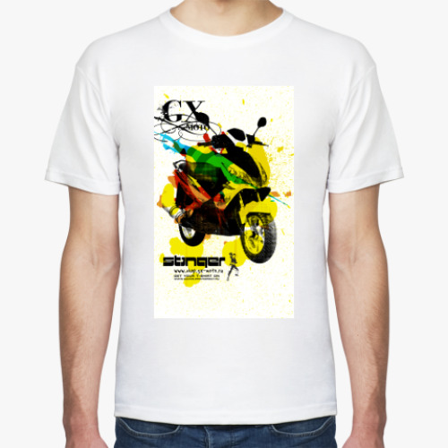 Футболка с принтом Gx-Moto Stinger 01