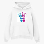 Толстовка худи оверсайз