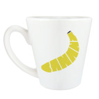 Кружка латте (360 мл) Банан