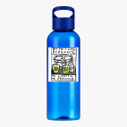 Прозрачная спортивная бутылка