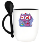 Кружка с ложкой