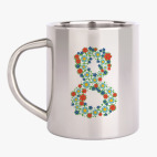 Кружка металлическая