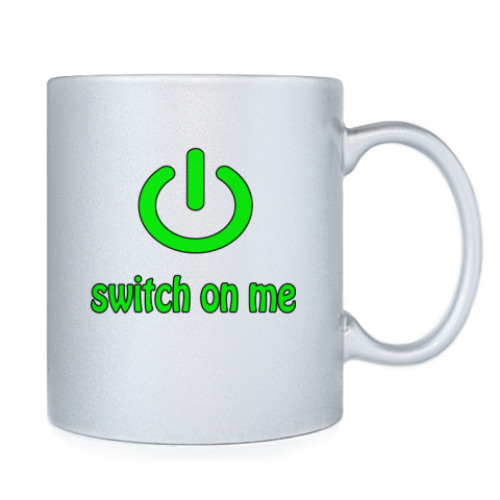Кружка с принтом Switch on me