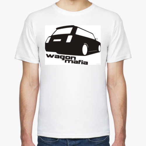 Футболка с принтом Wagon Mafia