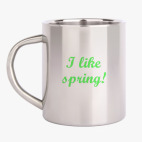 Кружка металлическая