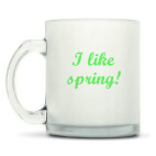 Кружка матовая