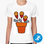 Женская спортивная футболка