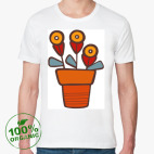 Мужская футболка органик