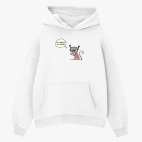 Толстовка худи оверсайз