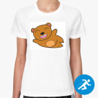 Женская спортивная футболка