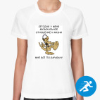 Женская спортивная футболка