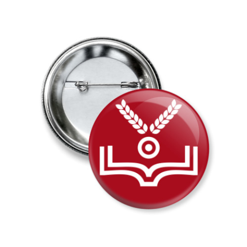 Значок 37мм с принтом ЛГПУ-2016. ИФКиС