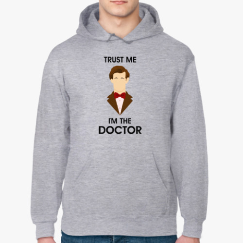 Толстовка худи с принтом im the doctor