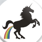 Единорог и радуга