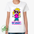 Женская футболка органик