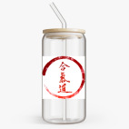 Банка с бамбуковой крышкой