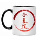 Кружка двухцветная