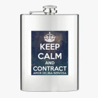 Фляжка стальная