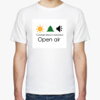 Классическая футболка Open air