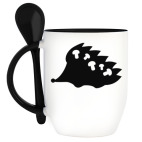 Кружка с ложкой