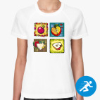 Женская спортивная футболка