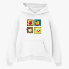 Толстовка худи оверсайз