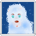 Овечка. Задумалась.