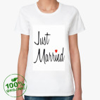 Женская футболка органик