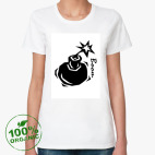 Женская футболка органик