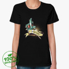 Женская футболка органик