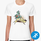 Женская спортивная футболка