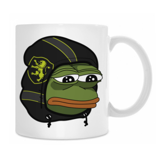 Кружка с принтом Лягушонок Пепе