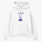 Толстовка худи оверсайз