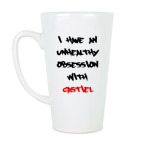 Кружка латте (510 мл) Одержима Кастиэлем