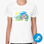 Женская спортивная футболка