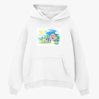 Толстовка худи оверсайз