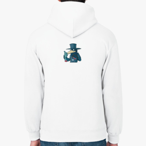 Толстовка худи с принтом Хирург