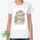 Женская футболка органик