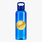 Прозрачная спортивная бутылка