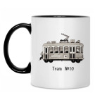 Кружка двухцветная