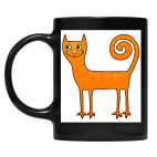 Кружка цветная UV-DTF