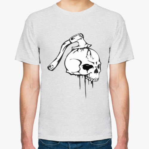 Футболка с принтом Череп