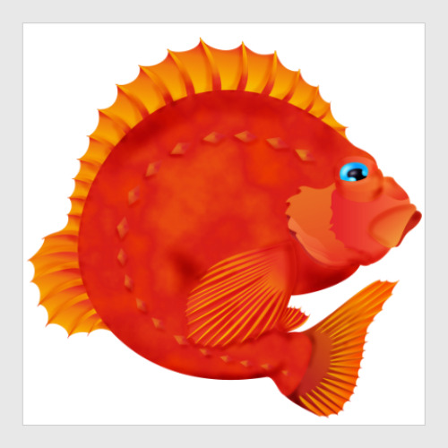 Постер с принтом Морской окунь