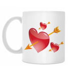 Три сердце со стрелами