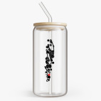 Банка с бамбуковой крышкой