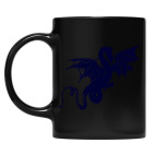 Кружка цветная UV-DTF