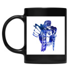 Кружка цветная UV-DTF