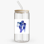 Банка с бамбуковой крышкой