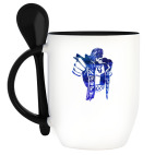 Кружка с ложкой